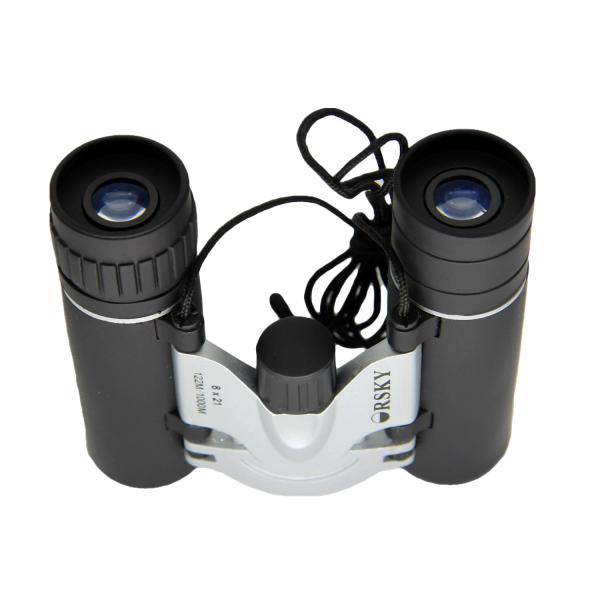 8x Magnification Small Size Long Range Binoculars For Games Watching / Hunting