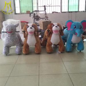 Quality Hansel wholesale animal designs coin operated plush animal panda riding factory for sale
