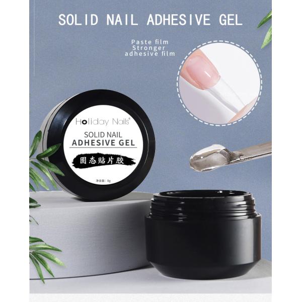 Quick Solid Nail Adhesive Gel for Beauty Nail Plate Patch Tool Guaranteed Performance