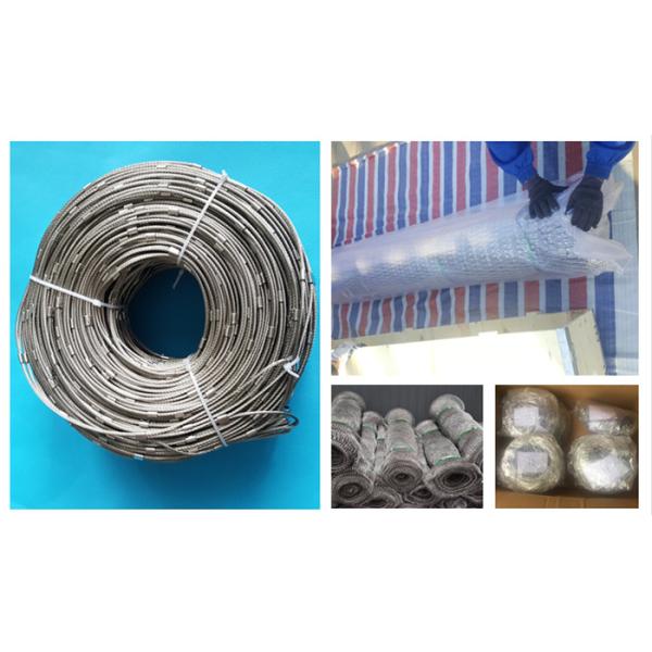 Flexible stainless steel cable mesh