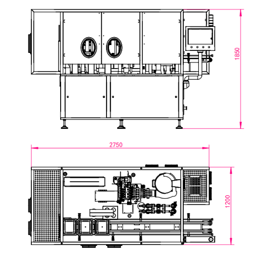 GMP Pharmaceutical Plastic Highly Capacity Automatic Prefilled Syringe Filling Machine
