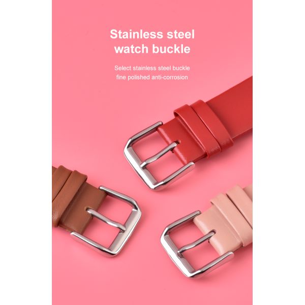 Retro Multi-Color Genuine Leather Watch Strap