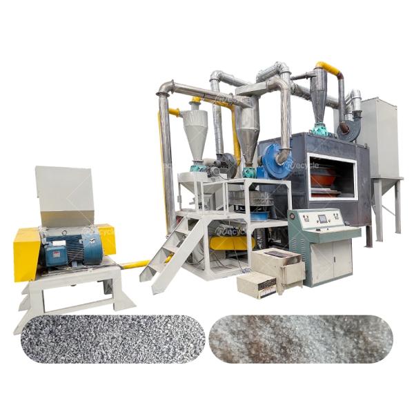 99% Purity Recycling Machine for Separating Aluminum and Plastic from Toothpaste Tube
