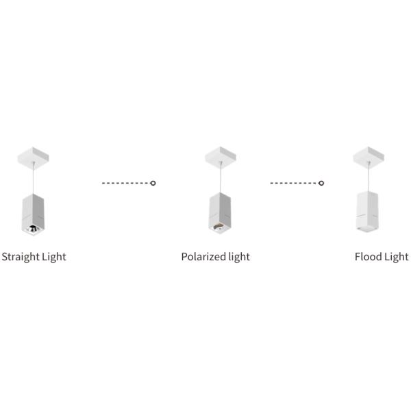 6W Surface Mounted Adjustable LED Ceiling Spotlights Downlights Pendant