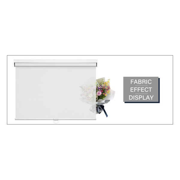 Eco-Friendly 385GSM Polyester PVC Sunscreen Roller Blind Fabric with 2/2.5/3m Width
