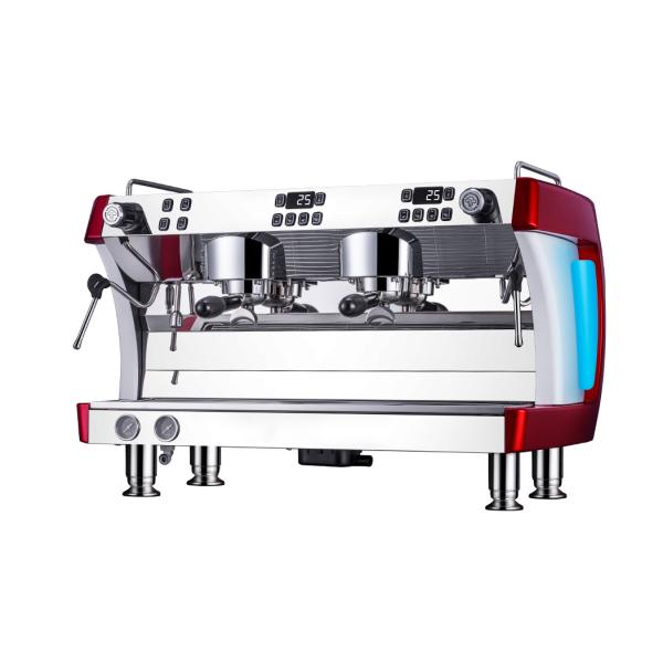 SS Double Group Coffee Machine / Capresso Espresso And Cappuccino Machine For Cafe Shop