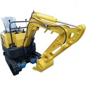 China Mini Digger Road Builder Excavator 0.8 Ton Small Mini Excavators With Hydraulic Hammer on sale