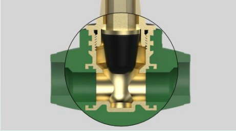 Water Supplying Ppr Gate Valve Soft Seal Type Plastic PPR Concealed Valve Ppr Gate Valve