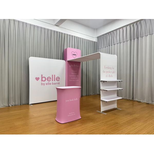 10x10ft Modular Trade Show Booth With Expandable Layout Options