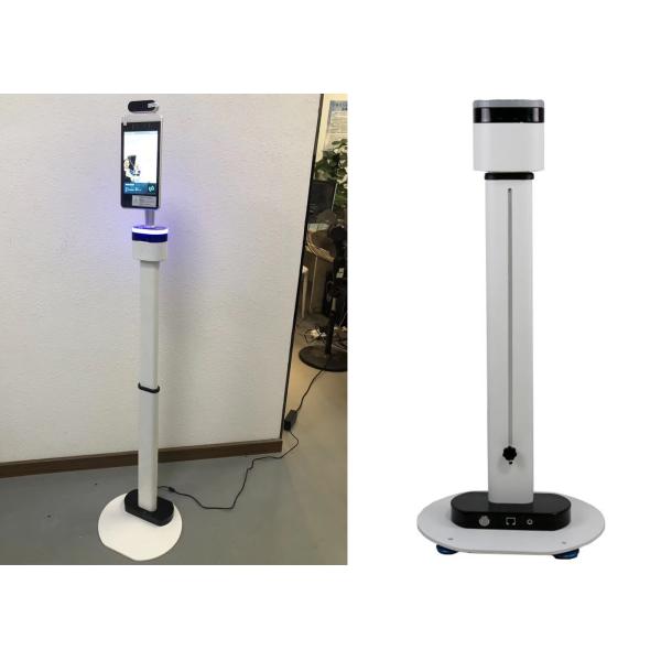 Biometric time and Attendance access control Face Recognition Infrared Thermometer scaner safe temp. kiosk MIPS software