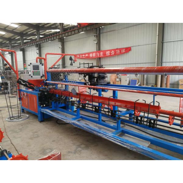 High Capacity Chain Link Fence Machine For Playground Protection