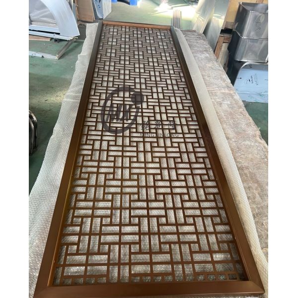 Stainless steel room divider design example 1