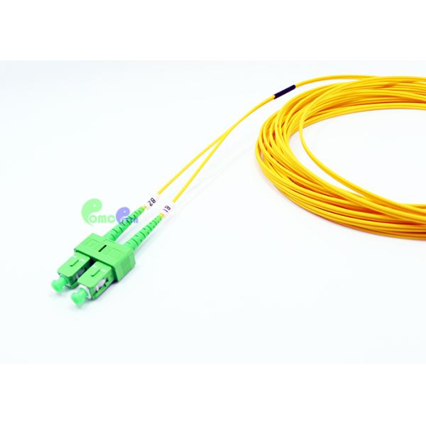 IEC Grade B SC Duplex Fiber Optic Patch Cables High Quality Zirconia Ferrules