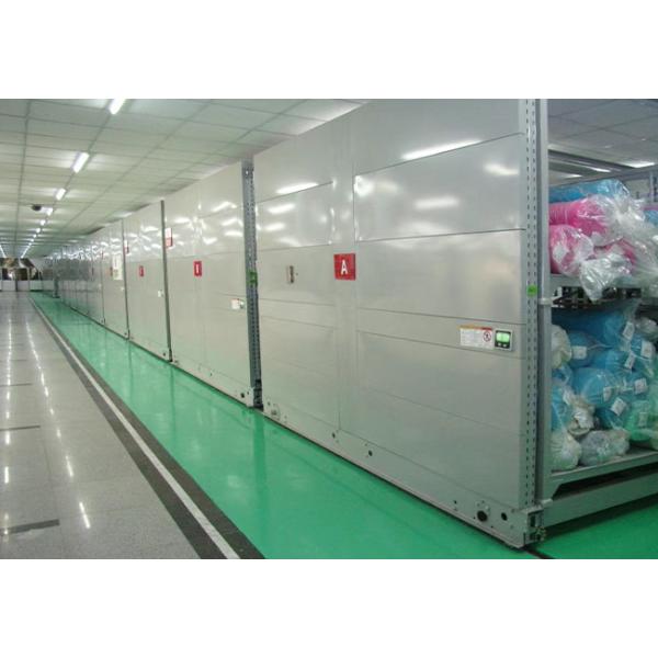 B36 Intelligent Warehouse Storage System Electric Mobile Pallet Racking Electric Movable Rack System for Cold Room Storage