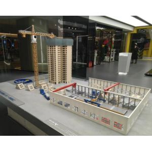 Prefabricated Building Scale Models 1:150 Construction Site Model Architecture