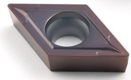 DCMT070204 DCMT11T304 SL CNC Carbide Inserts PVD / CVD Coating