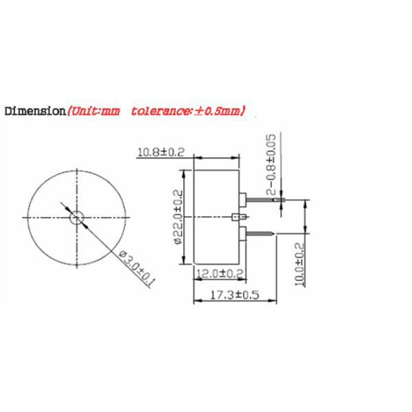External Drive 3V Piezo Buzzer Without Circuit High Efficient Driving