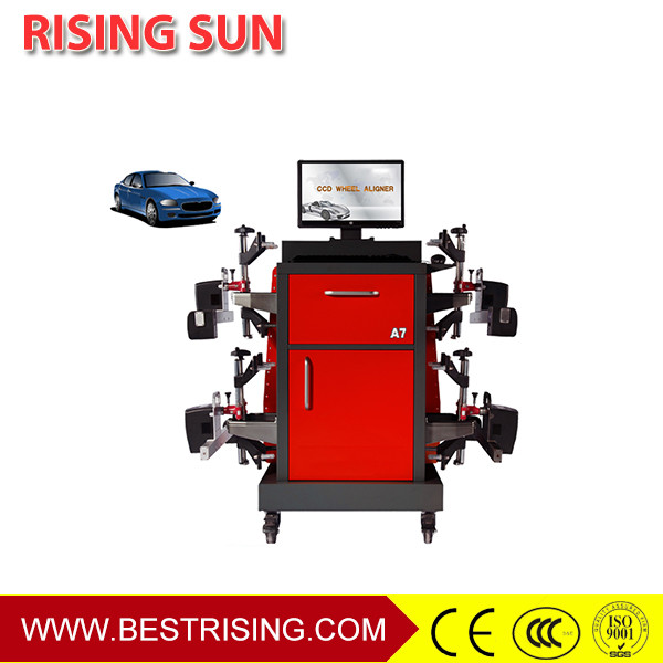 Buy High precision wheel alignment machine with CCD sensor at wholesale prices