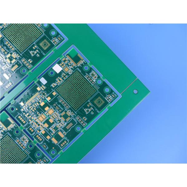 High Density Interconnect (HDI) PCB Circuit Board Built on 14-Layer FR-4 Tg170℃ With Immersion Gold