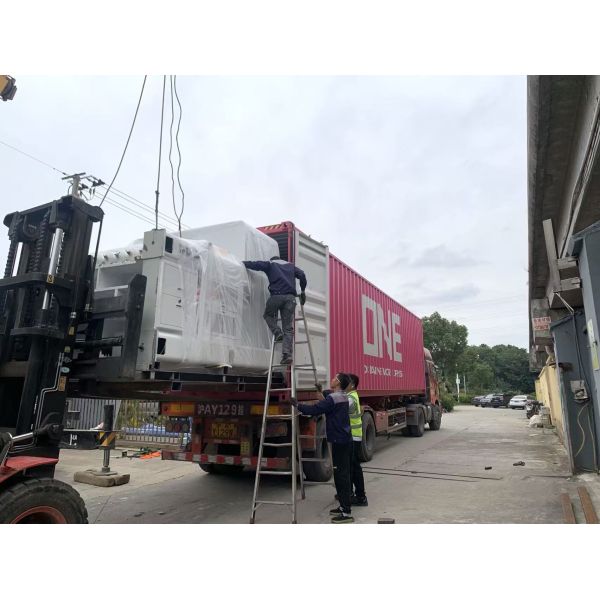 63-ton Fully Automatic Aluminum Foil Container Making Machine with Hydraulic Mold Change for Disposable Food Trays