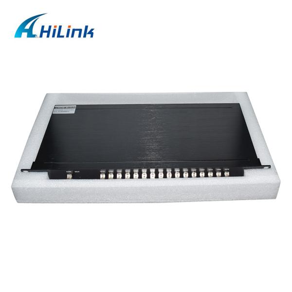 19" 1U CWDM Mux Demux Module Rack Mounted 16CH Fiber Optical