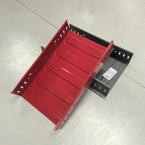 Walkable Electrical GI 1000mm Cable Tray Management Solutions Floor Mounted