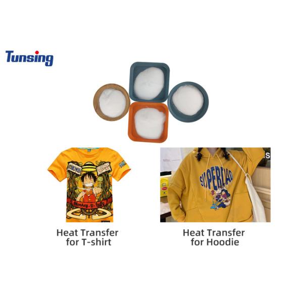 DTF TPU Powder application in textile production