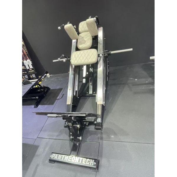 Elite Quad Isolation Hack Squat Trainer in use