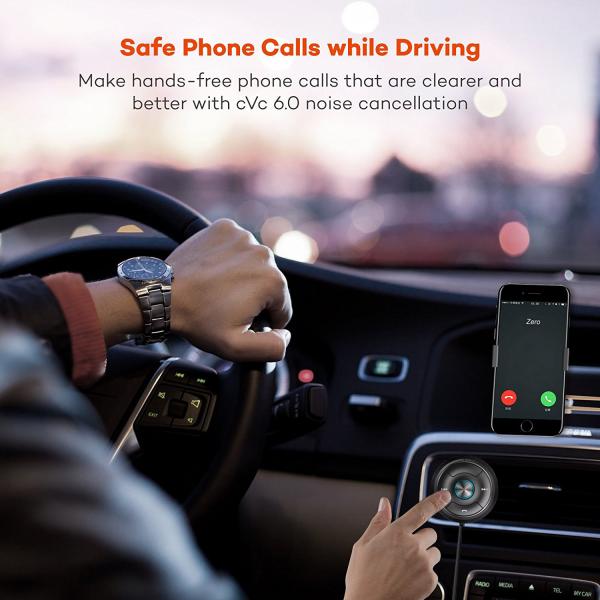 Aux portable Car Bluetooth Handsfree V4.0 version Bluetooth Speaker Dual Phone Standby car bluetooth handsfree