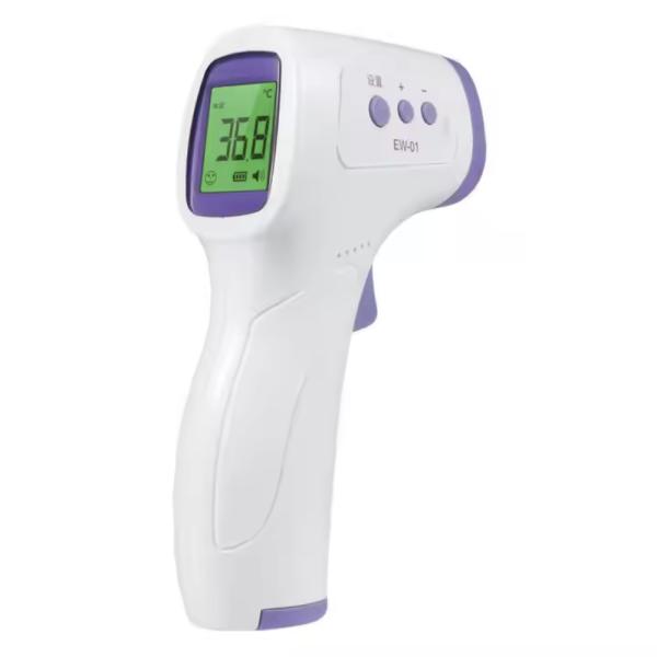 Body Mode Baby Forehead Thermometer With Three Color Backlight LCD Display