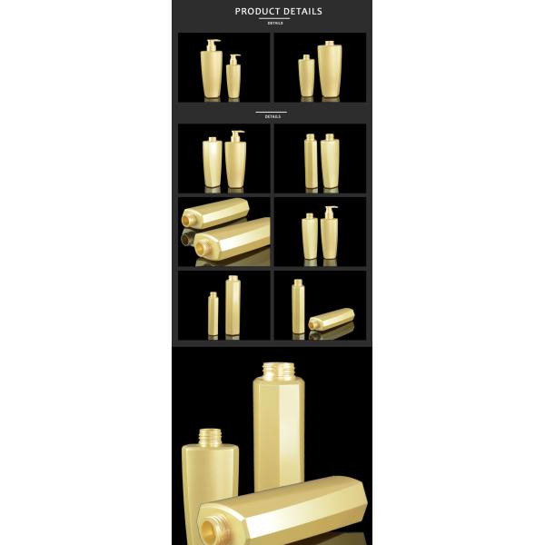 160ml 500ml Empty Plastic PETG Custom Shampoo Bottle Sets For Lotion
