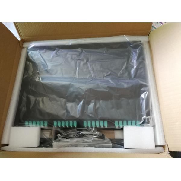 12 Port Fiber Optic Patch Panel with SC Simplex Adaptor and Pulling Drawing Type for Easy Installation