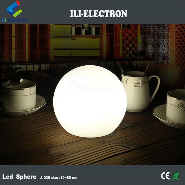color changing plastic led lighting sphere