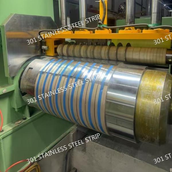 301 Stainless Steel Strip Full Hard Temper Custom Width / Thickness For Spring Clip Manufacturing