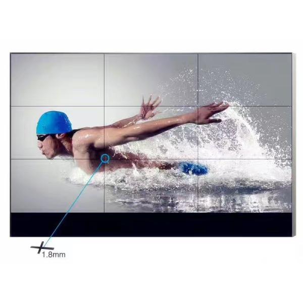HDMI Broadcast Video Wall , LCD Wall Display Demonstration Window 1.8MM