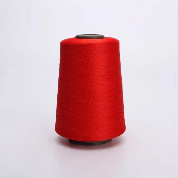 20S/2 100% Polyester Melange Yarn Raw Pattern Medium Thick Thread for Weaving High-Speed Flatbed Baota Line for Luggage Denim