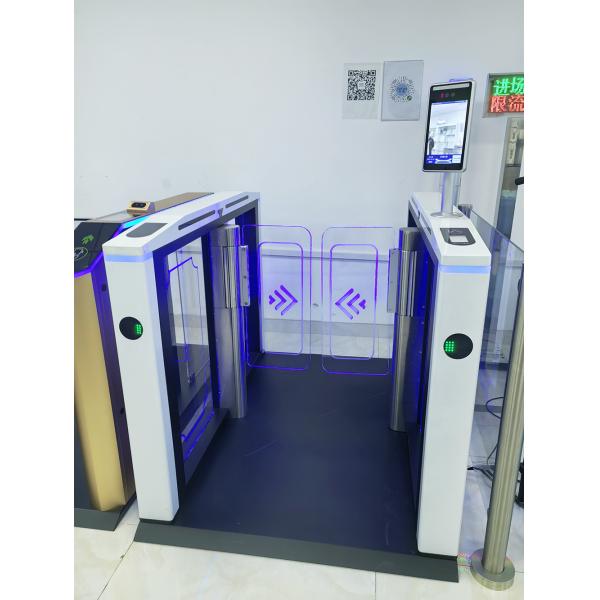 Facial Recognition Turnstile Gate High Security Fast Pass Biometric RFID Card Reader