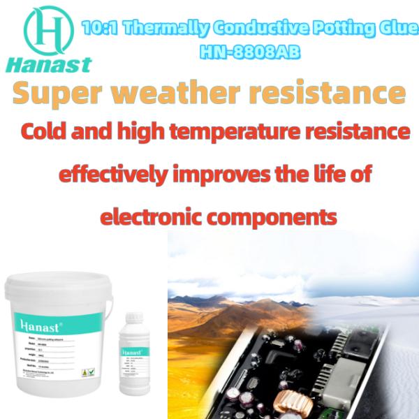 LED Encapsulation Silicone Potting Compound Gel For Electrical Insulation Thermal Conductive