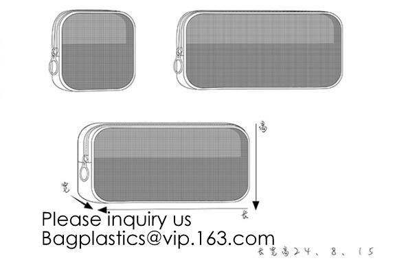 Custom Private Logo Travel Accessories Laundry Pouch 4pcs Packing Cubes Set Compression Travel Cubes, bagease, bagplasti