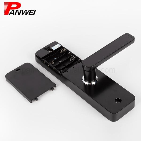 Aluminum Alloy Fingerprint Scanner Door Lock Bluetooth , Fingerprint , Passcode , Card Unlocking