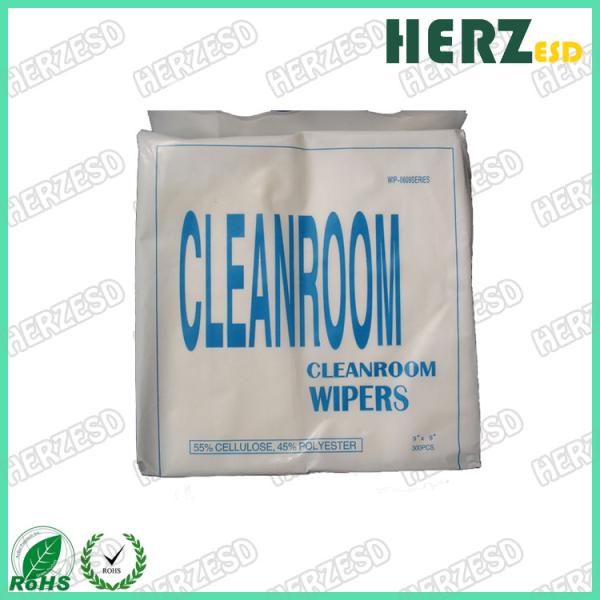 100% Polyester Knit Clean Room Wipes Laser Cut Dust Free