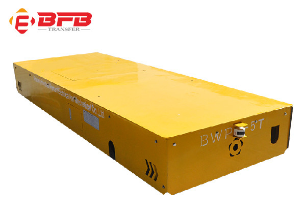 Steerable Motorized Transport Warehouse Trolley With Pu Wheel Turning
