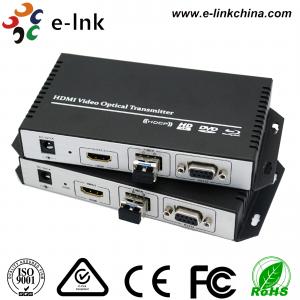 Quality RS232 Data HDMI Over Fiber Optic Extender Wireless Hdmi Transmitter And Receiver for sale