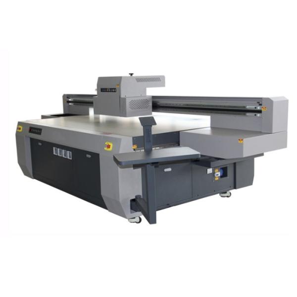 6090 Plate Type Digital Flatbed Printer Inkjet Thickness 100mm With Toshiba Head