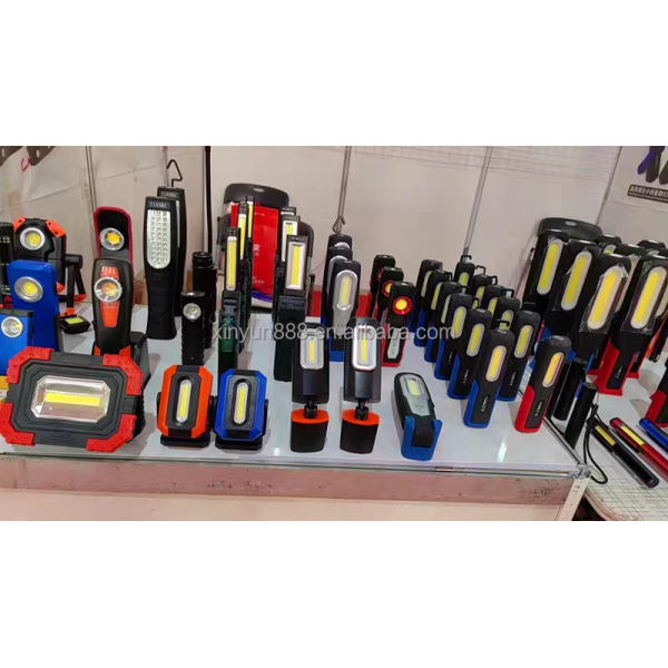 Rechargeable COB Work Lamp Inspection Lamp Handheld Foldable Multifunctional Portable Auto Repair Lamp LED with Magnet