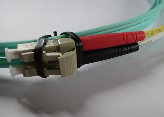 LC SC UPCOM3 Duplex Fiber Optical Patch Cord LSZH jacket High Return Loss