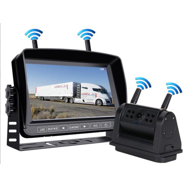 HD Combo 7-inch Screen Rechargeable Battery Wireless Backup Imaging Reverse Camera