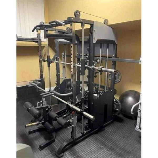 Multi Function Exercise Power Rack Gym Machine for Medium Loaded Fitness Equipment