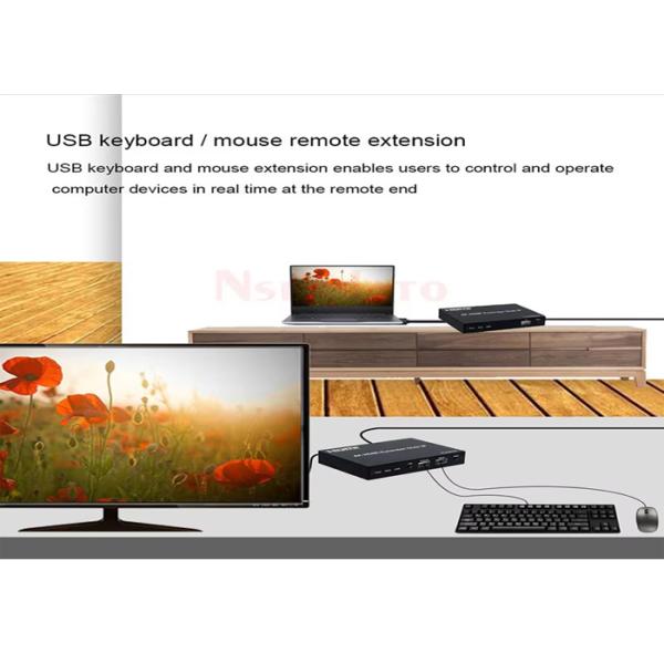 150m USB KVM HDMI HDBaseT Extender& KVM Extender over ethernet