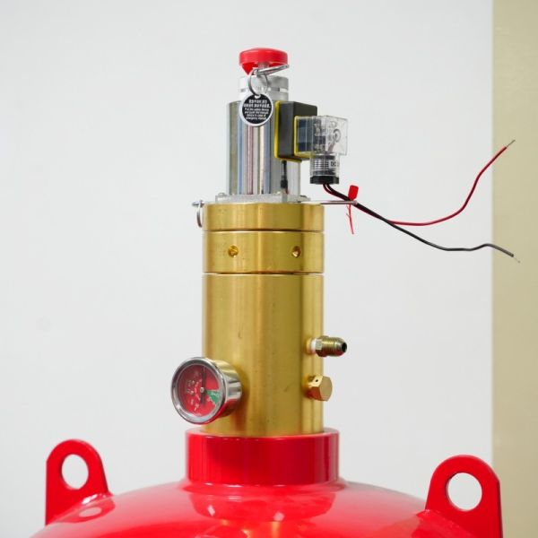 Professional Grade Steel Cylinder / FM200 Compatible Fire Suppression Vessel